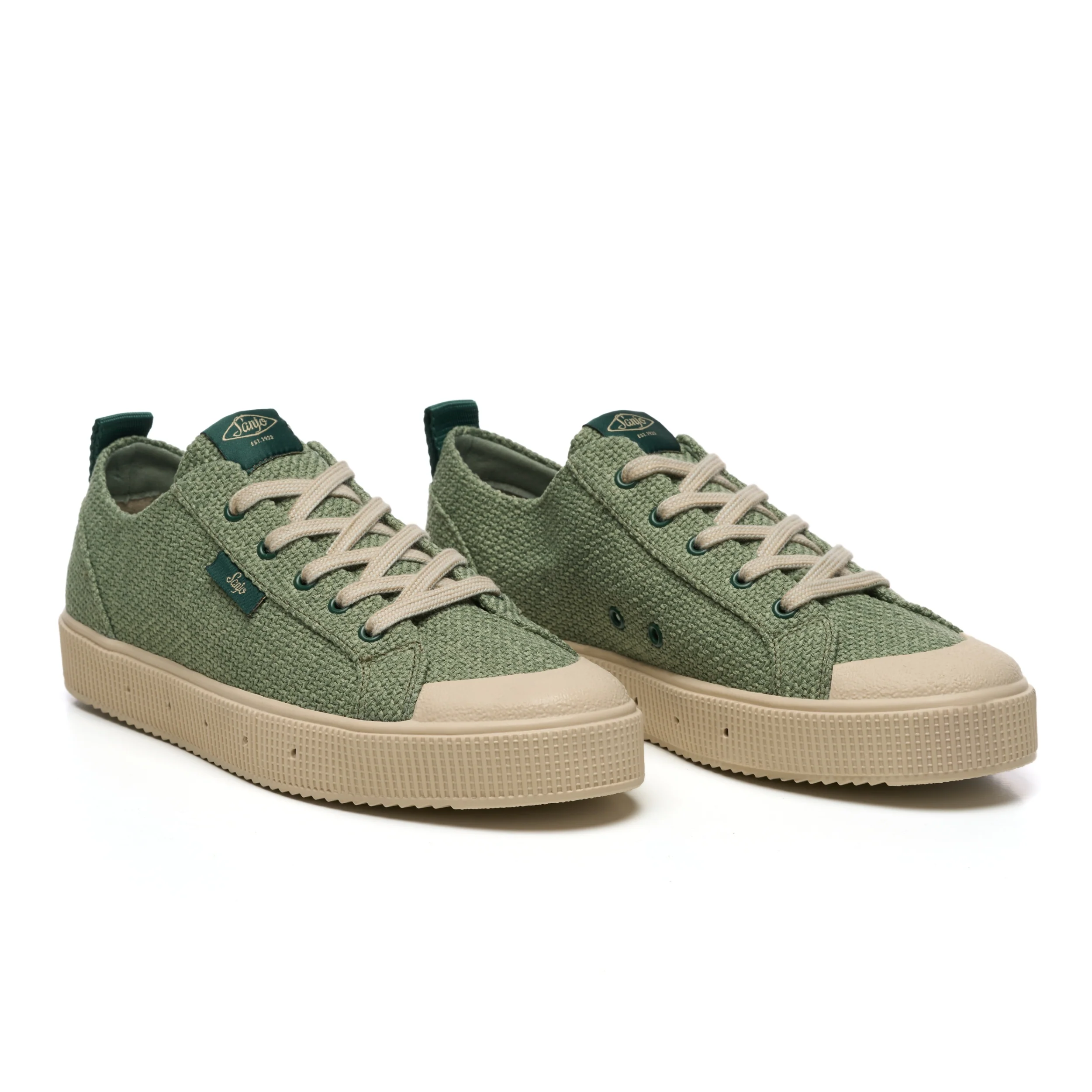 Sanjo K230 Rustic Thread // Ash Green