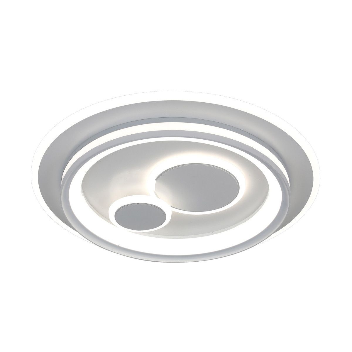 Plafon PARCO z pilotem okrągły biały LED 1x55W 50cm 3025lm IP20 Italux
