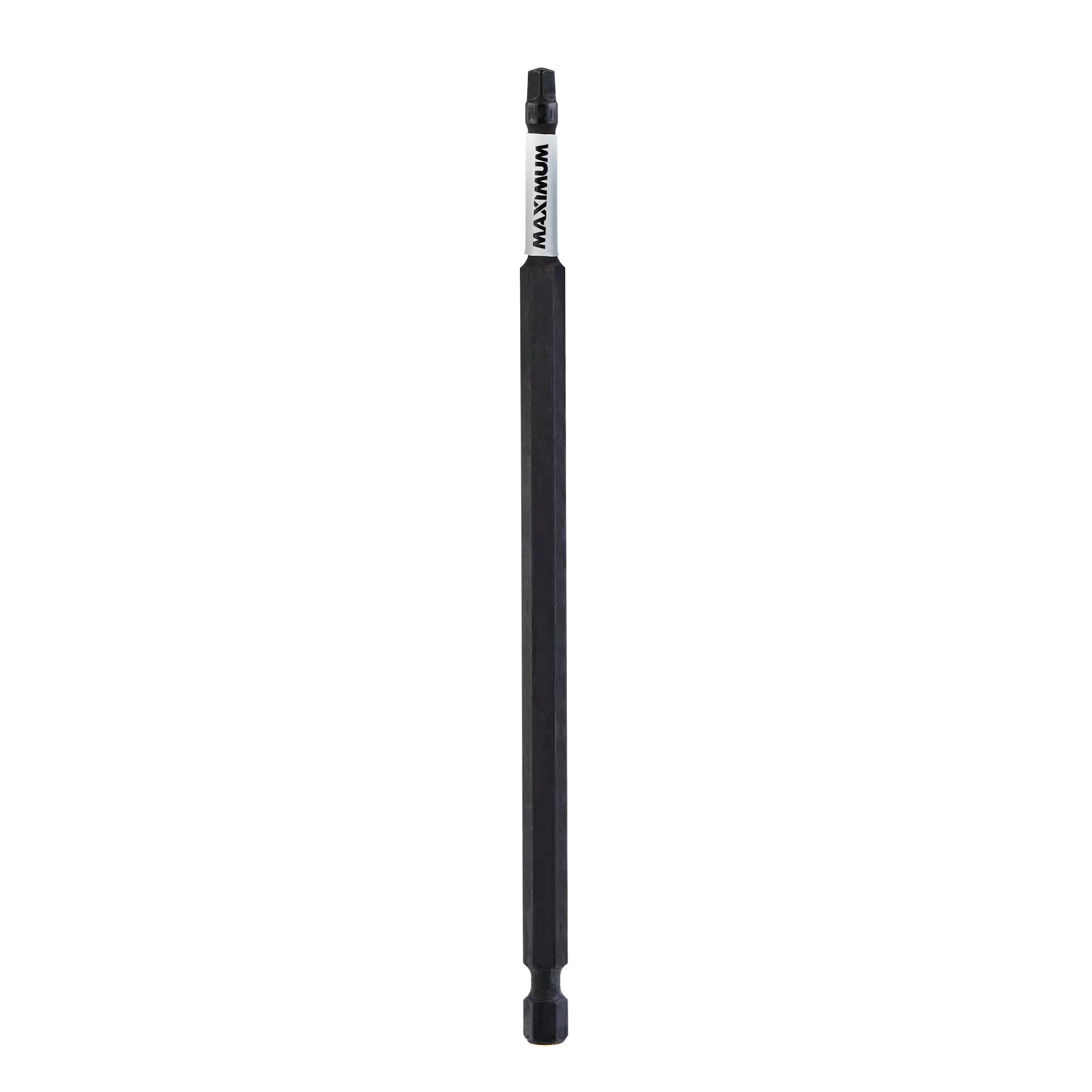 MAXIMUM SQ3 Square Screwdriver Bit, 6-in, 1-pk