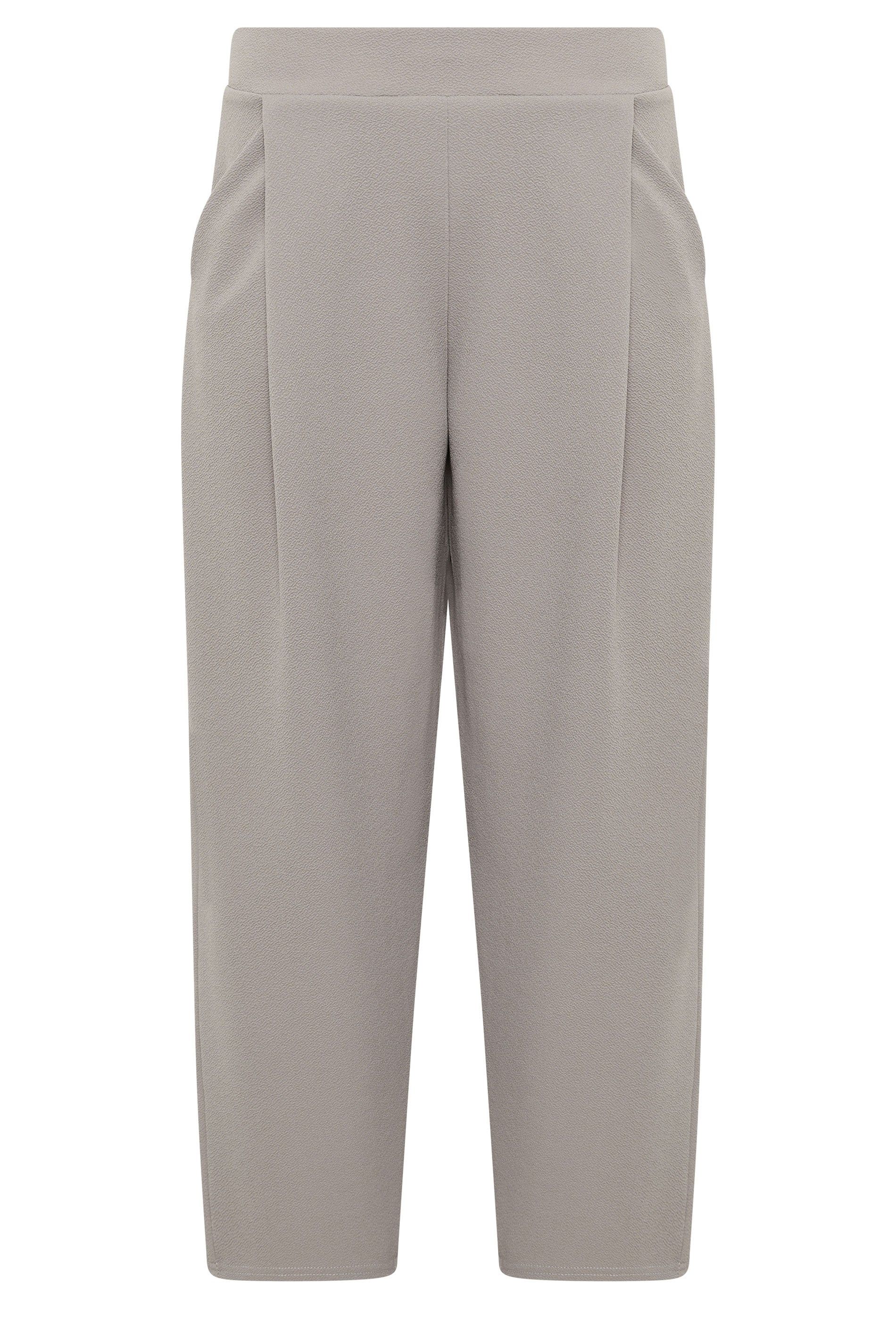 PixieGirl Petite Crinkle Barrel Leg Trousers