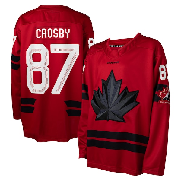 Sidney Crosby Hockey Canada Youth 2026 Replica Jersey - Red
