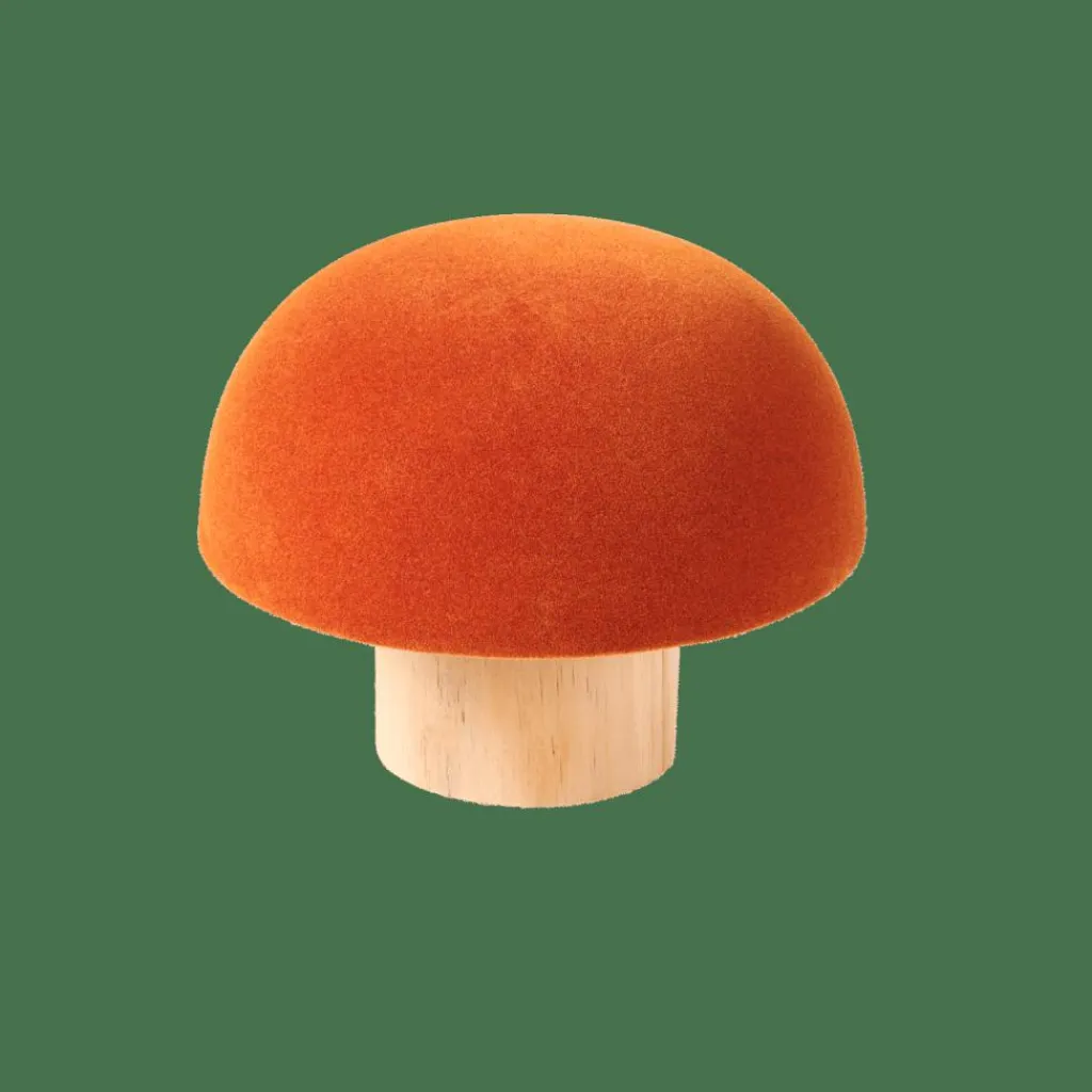 Automne^CASA VELVET Champignon Naturel, Multicolore
