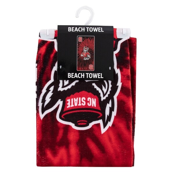 NC State Pyschedelic Beach Towel - 30x60