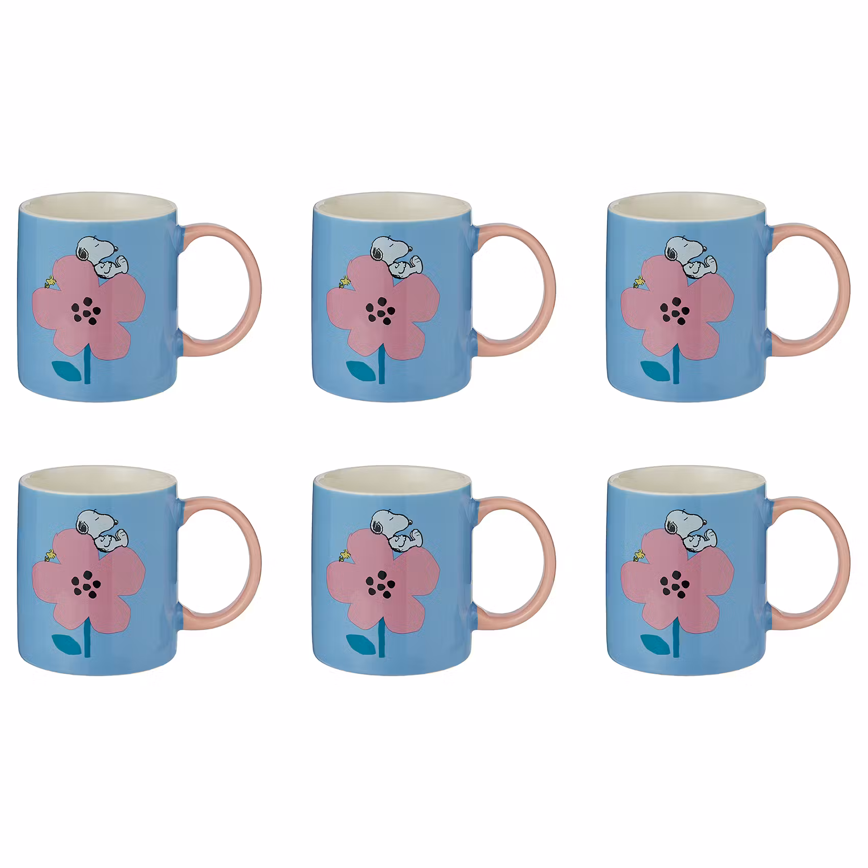 PEANUTS Tasse 6er-Set