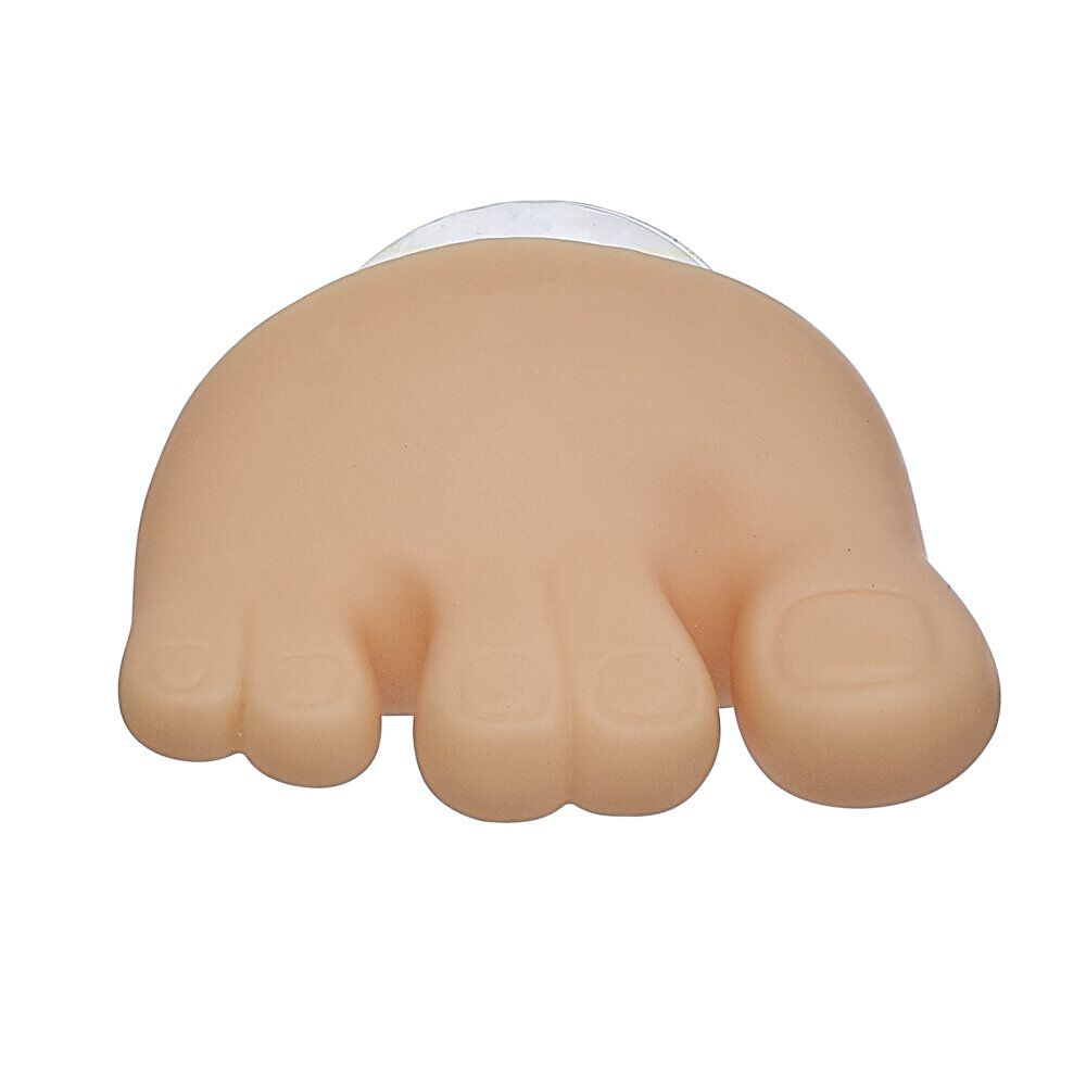 Porte brosse à dents et câble 2 en 1 forme pied