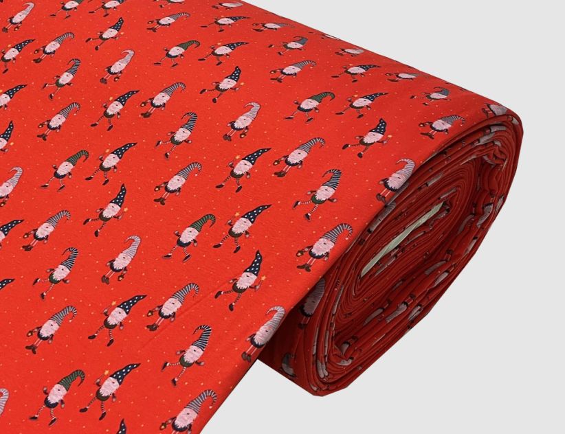 Alpenfleece Wichtel Rot