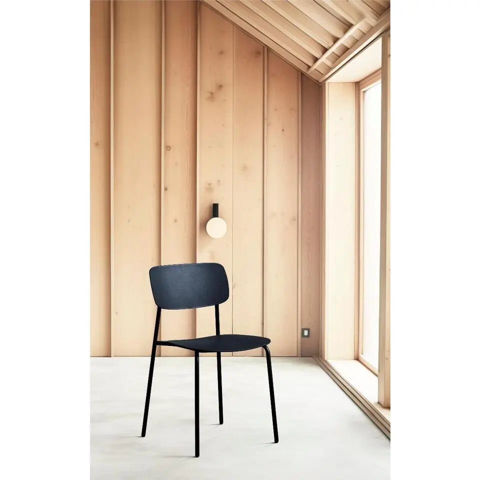 Nordic Home - Rudy eetkamerstoel - zwart