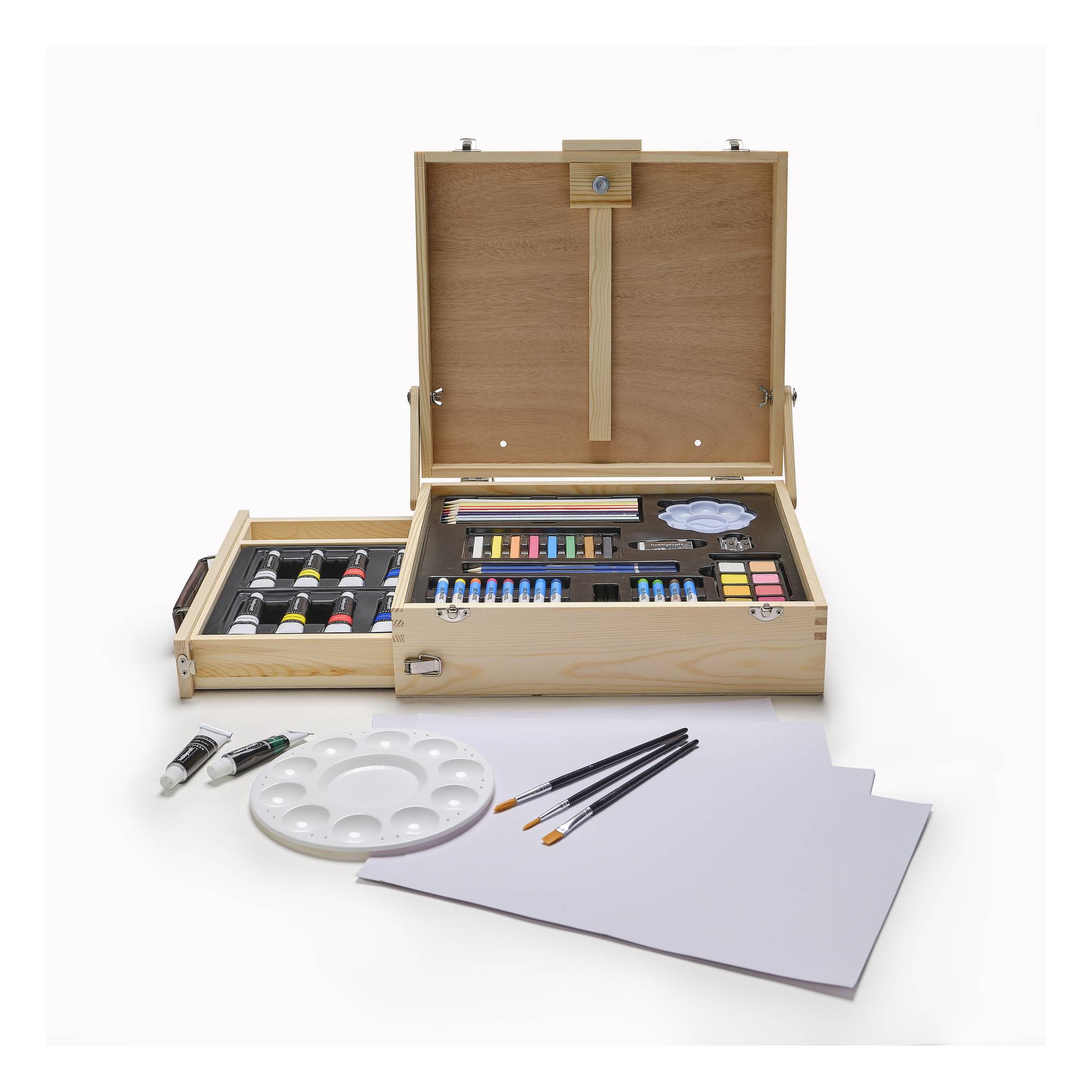 Mixed Media Easel Set 73 Pieces