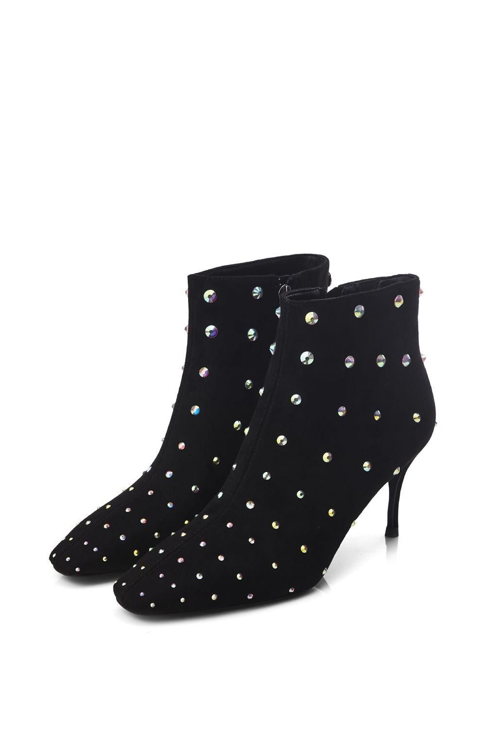 Moda In Pelle Wenoa' Alcantara Heeled Boots