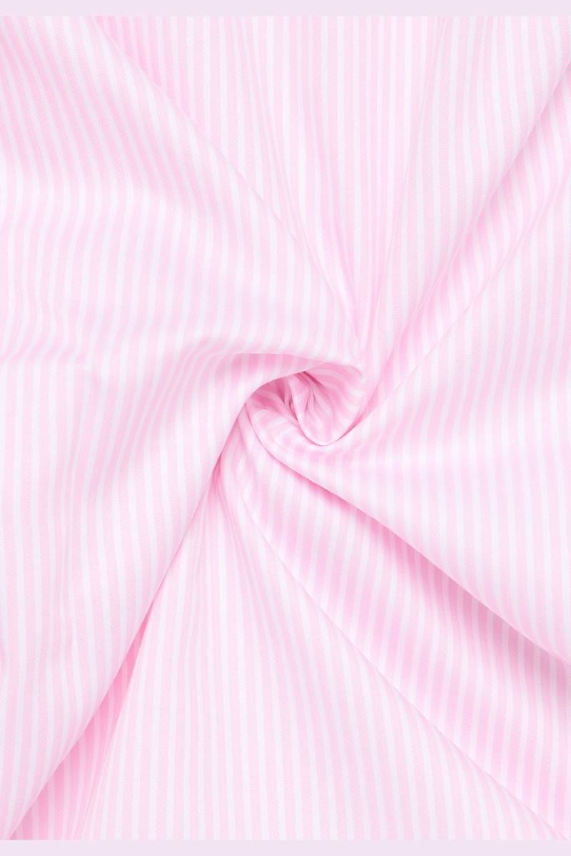 ETERNA Dynamic Cotton Modern Fit Hemd rosa, Gestreift