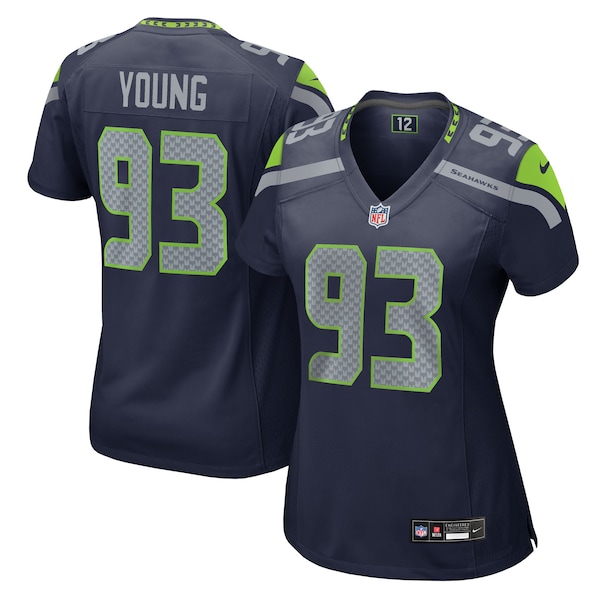 Cameron Young Seattle Seahawks Nike Women's Team Game Jersey -  College Navy/Navy