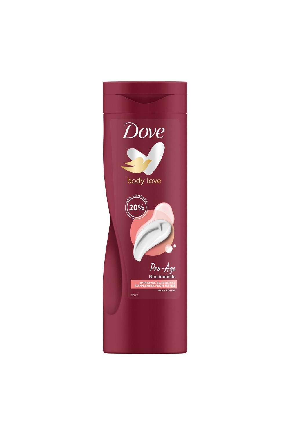 Dove Pro Age 'Body Lotion' for Mature Skin 3x400ml