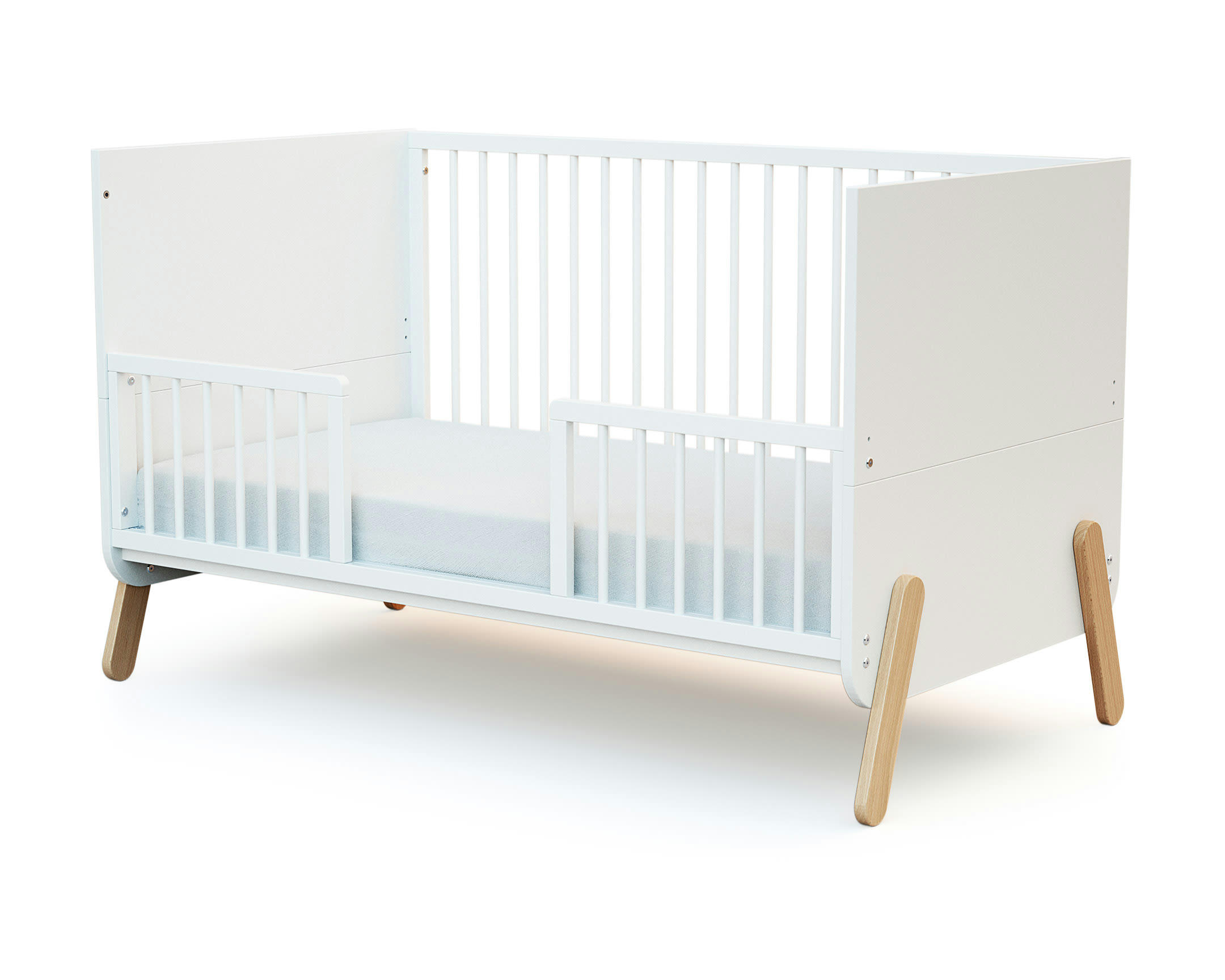 FESTIVE - Barrière de lit bébé 140cm blanc