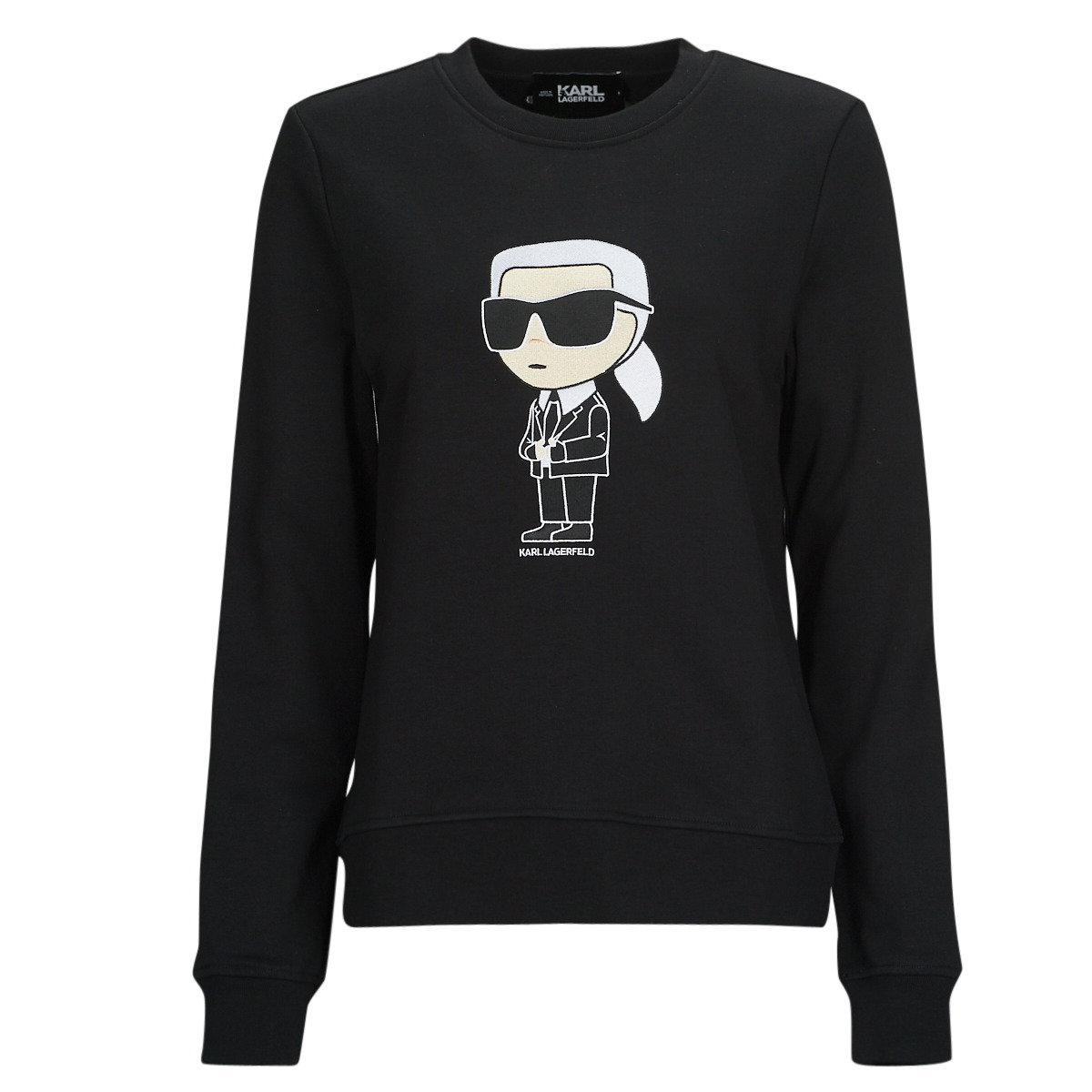 Karl Lagerfeld - IKONIK 2.0 KARL SWEATSHIRT - Black