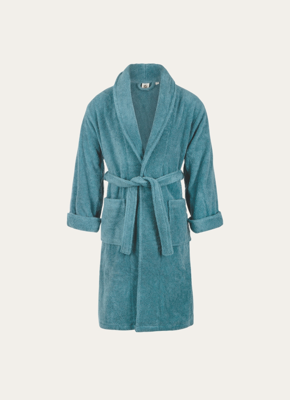 PEIGNOIR DE BAIN UNI EN ÉPONGE 450GR NOIR