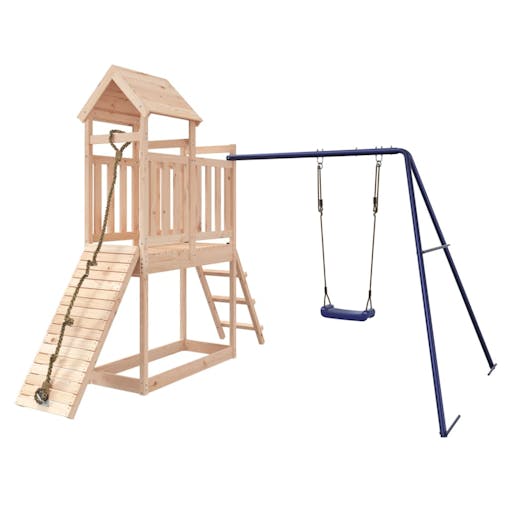 NNEVL Outdoor Playset Solid Wood Pine