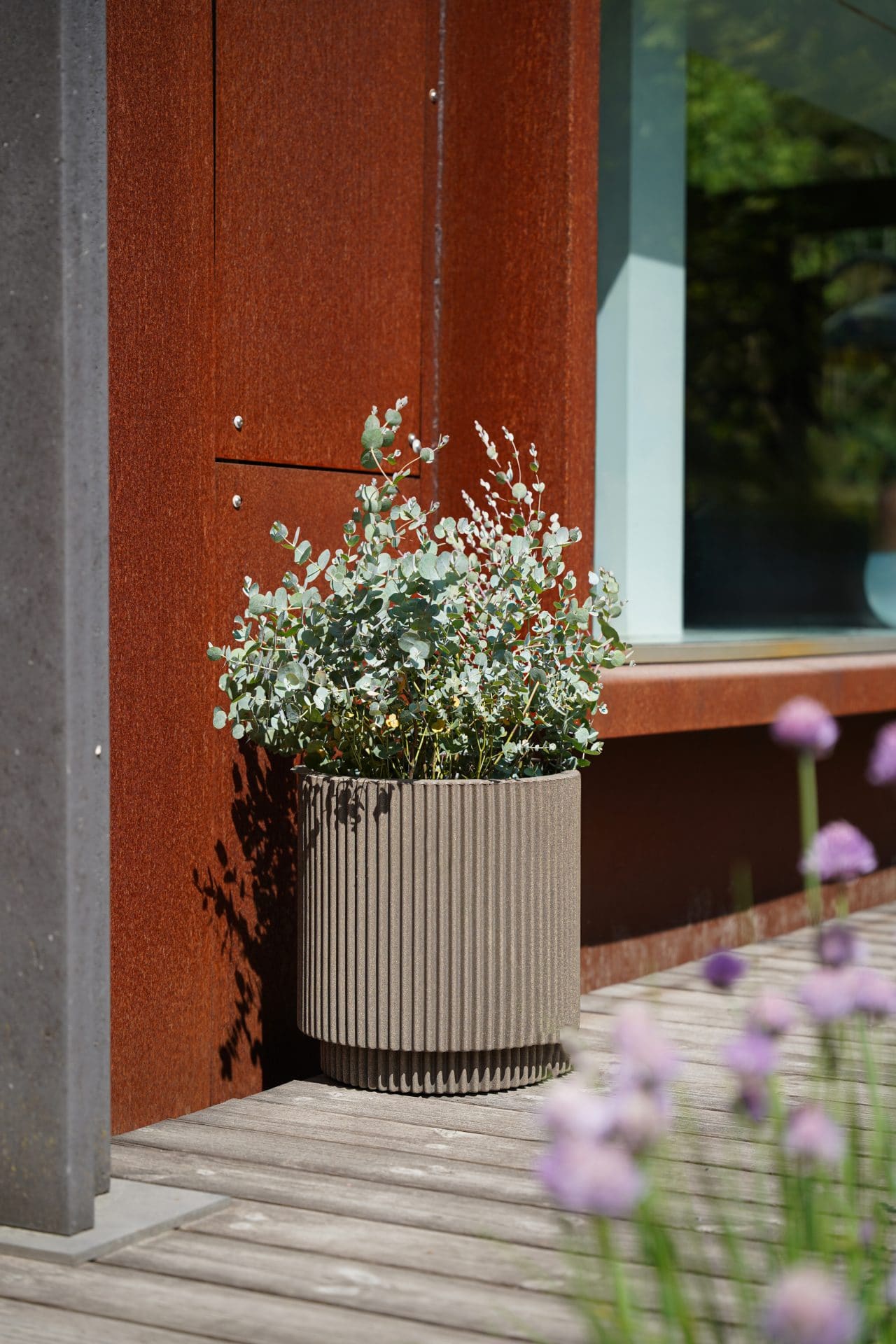 Capi Europe - Vaas cilinder Groove NL - 35x38 - Koper