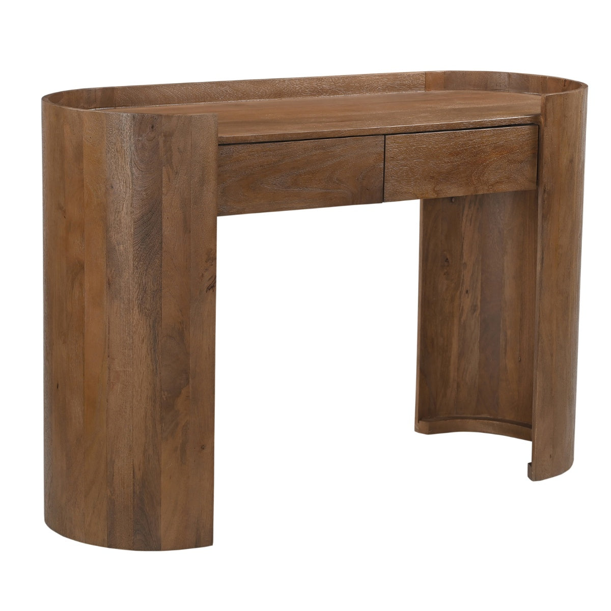 DÉJA Living Sidetable Xandrine - Donkerbruin Hout - 120x45x82cm