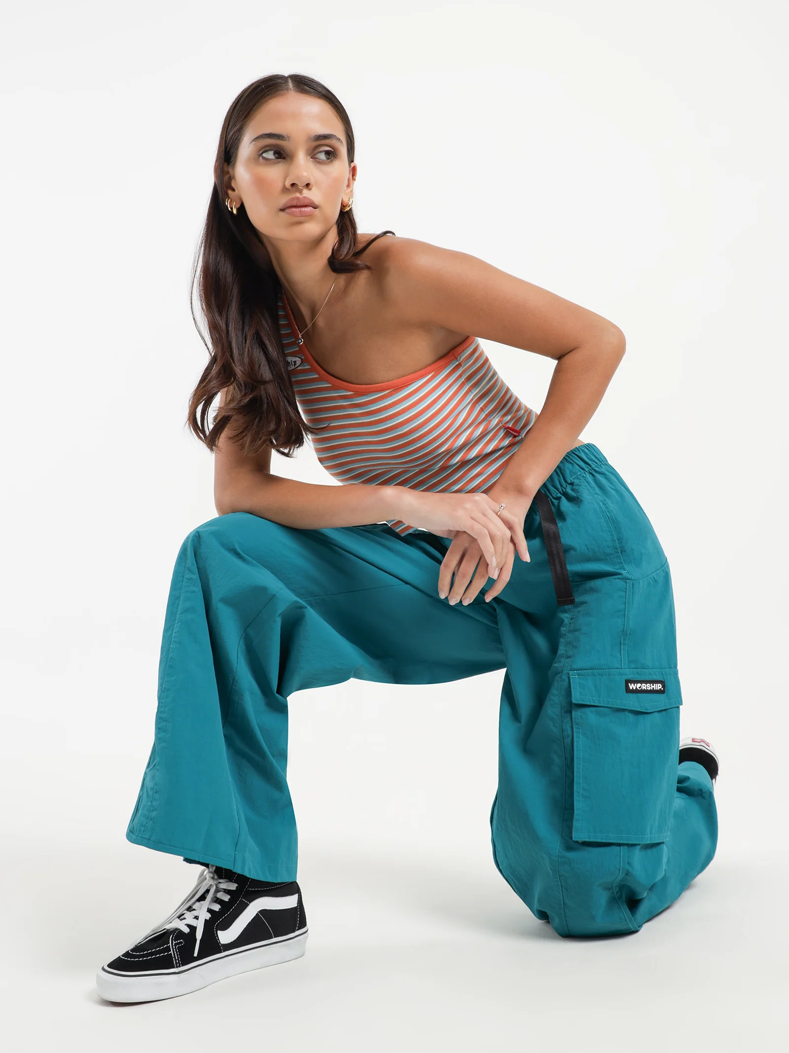 Curiosity Toggle Nylon Pants