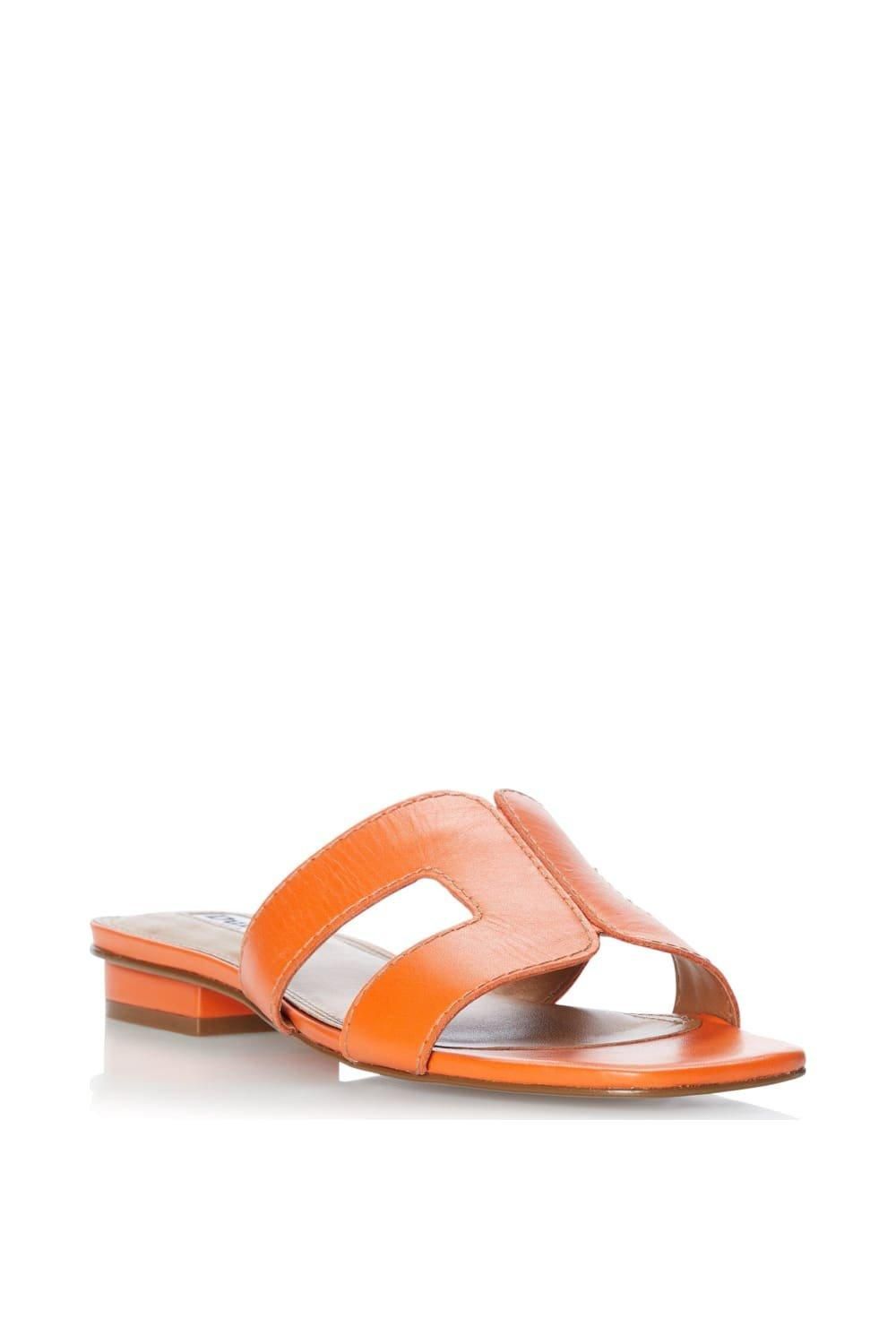 Dune London Loupe' Leather Sliders