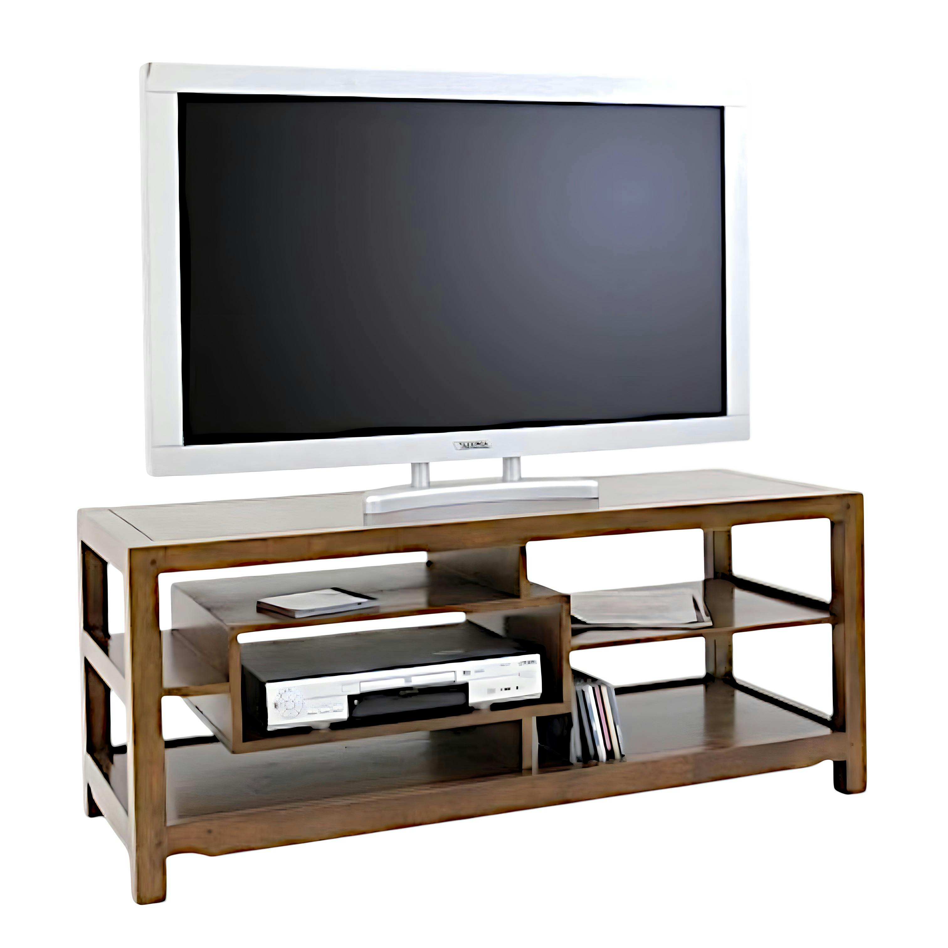 Meuble TV hévéa 120cm HELENA