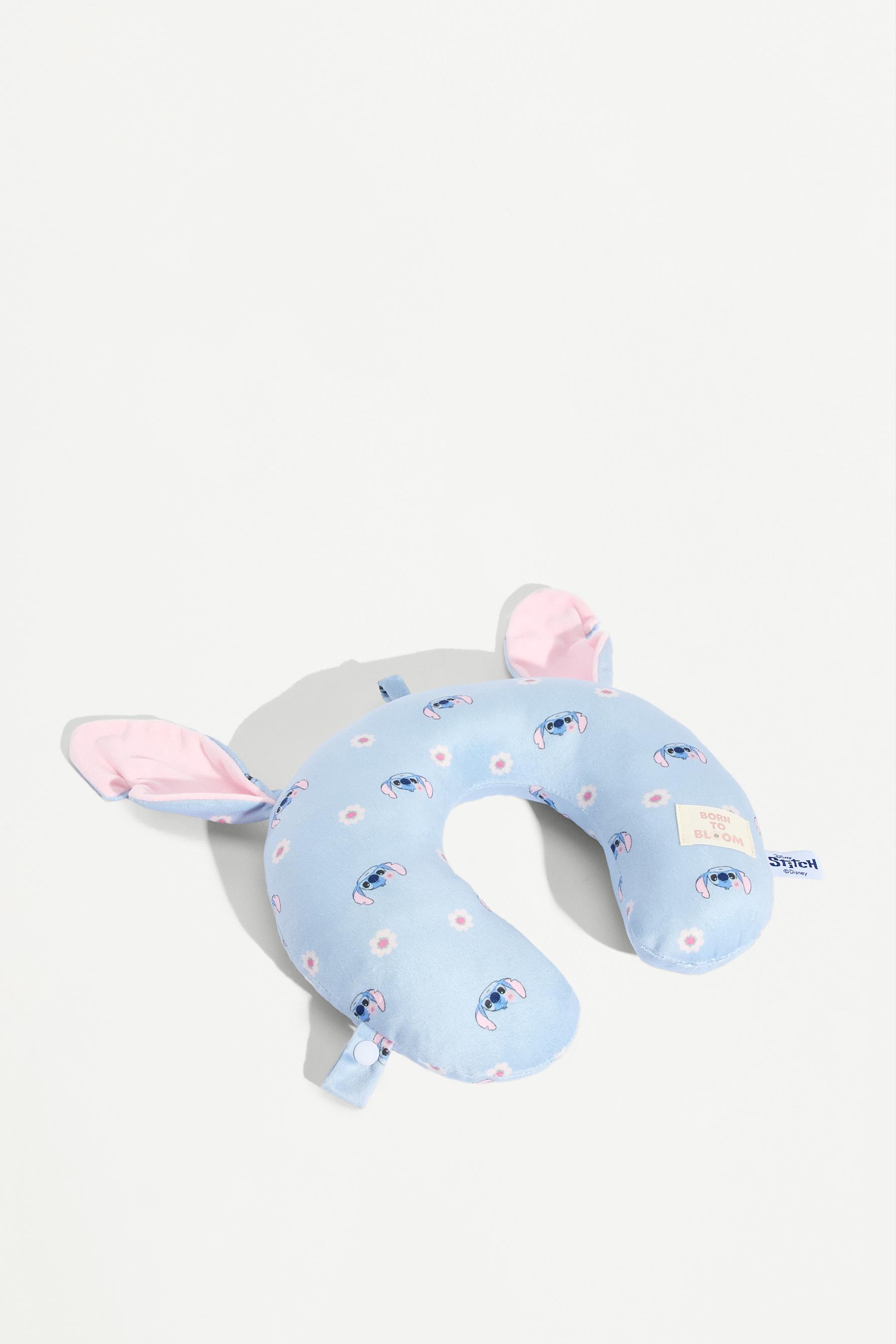 Almohada viaje Stitch ©Disney flores
