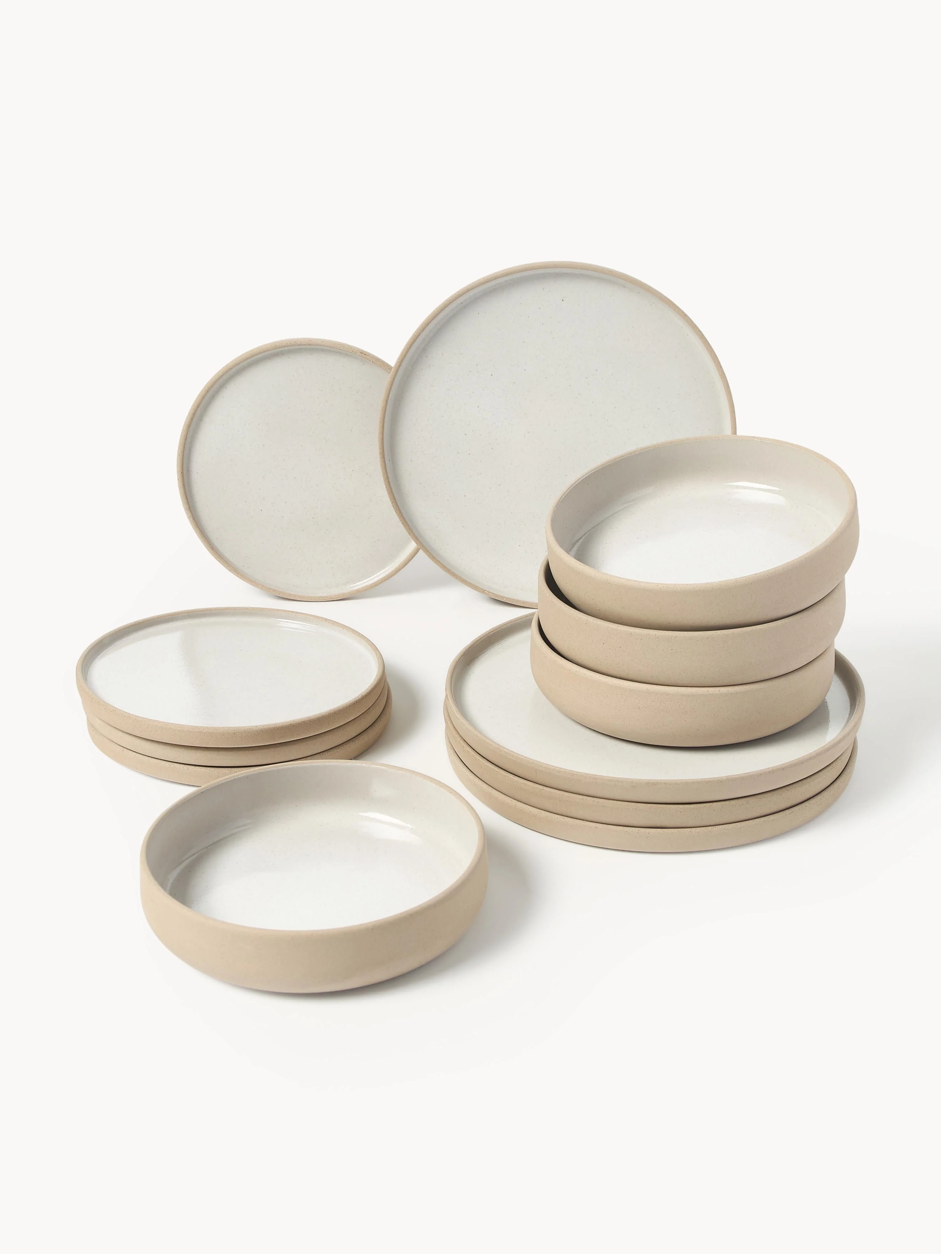 Geschirr-Set Ginger, 4 Personen, 12er-Set