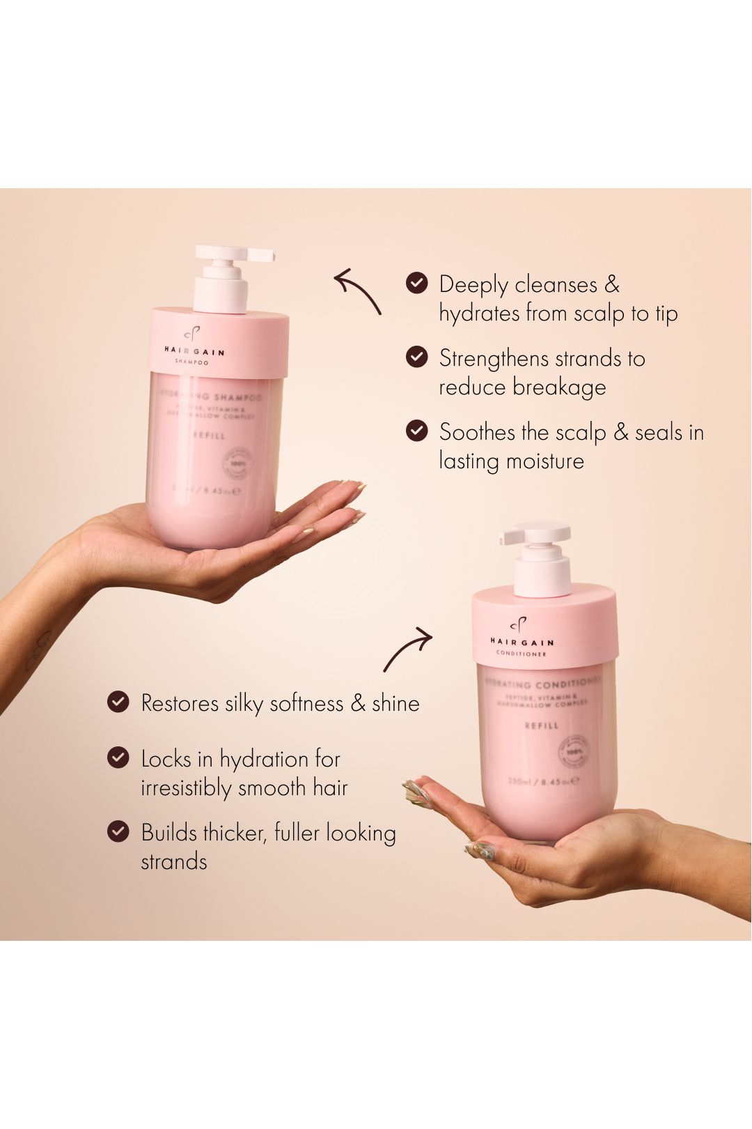 Hair Gain Hydrating Conditioner Refill 250ml