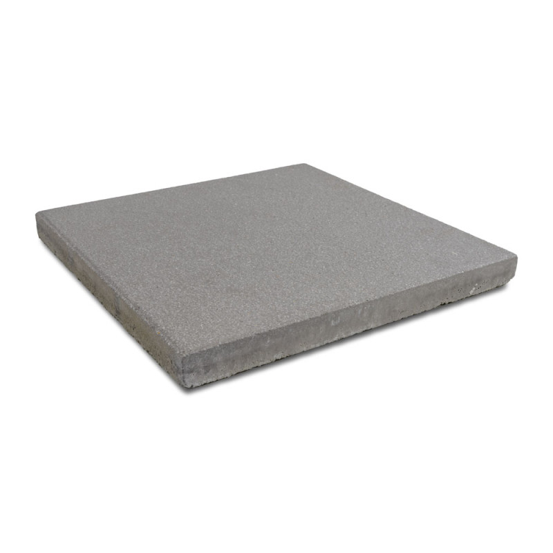 Dalle de terrasse Oostende gris clair 40 x 40 x 3,7 cm COBO GARDEN