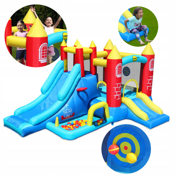 Dmuchany Plac Zabaw Trampolina FANTAZJA 8w1 Happyhop