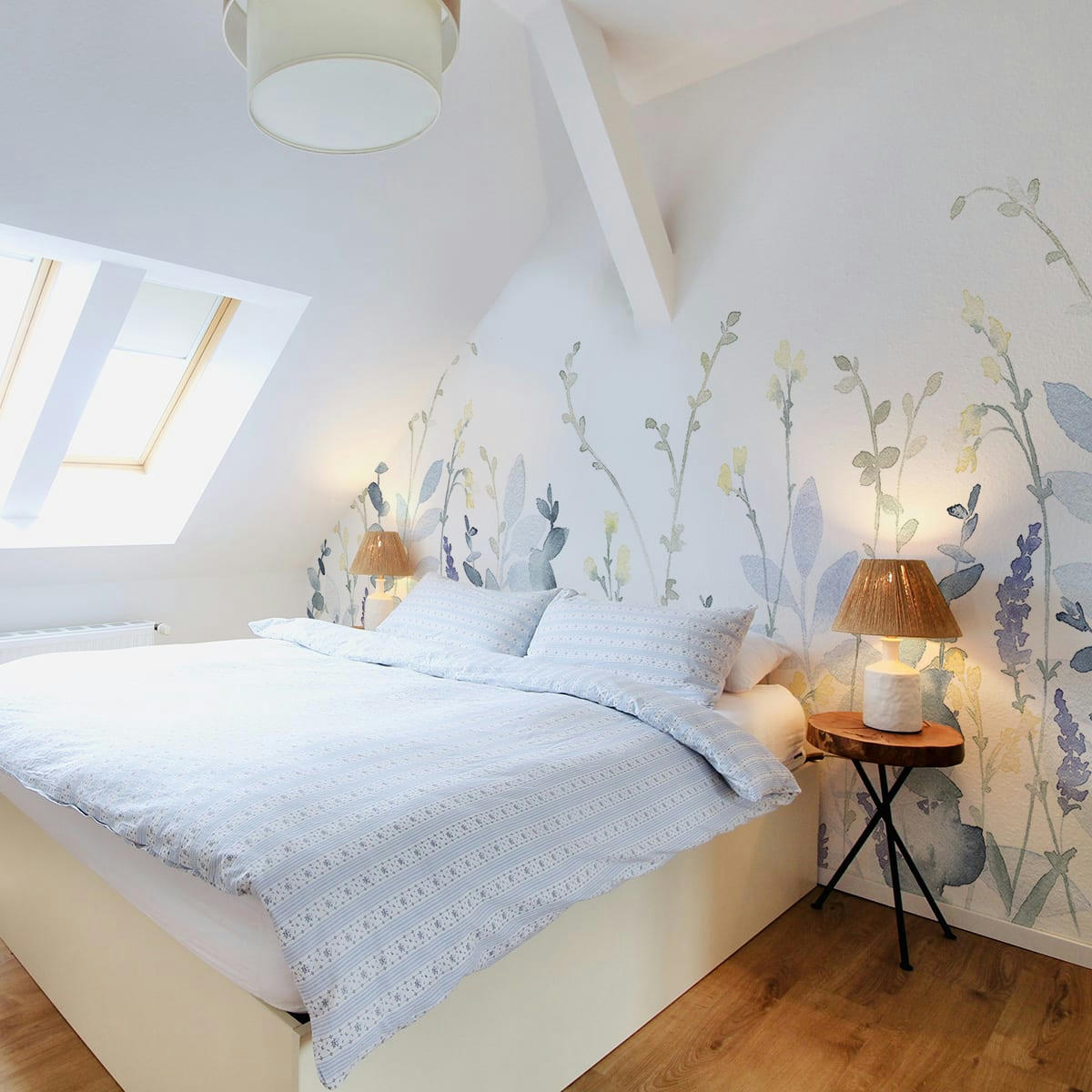 - Papier peint panoramique poaceae à la volée 510 x 250 cm