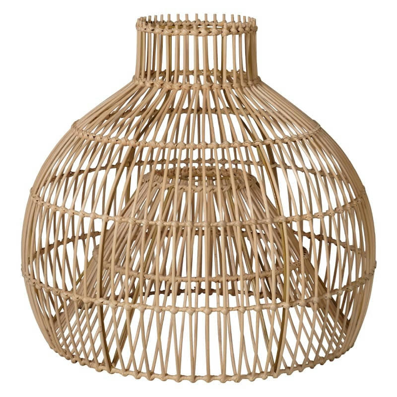 - Abat-jour en rotin 50cm