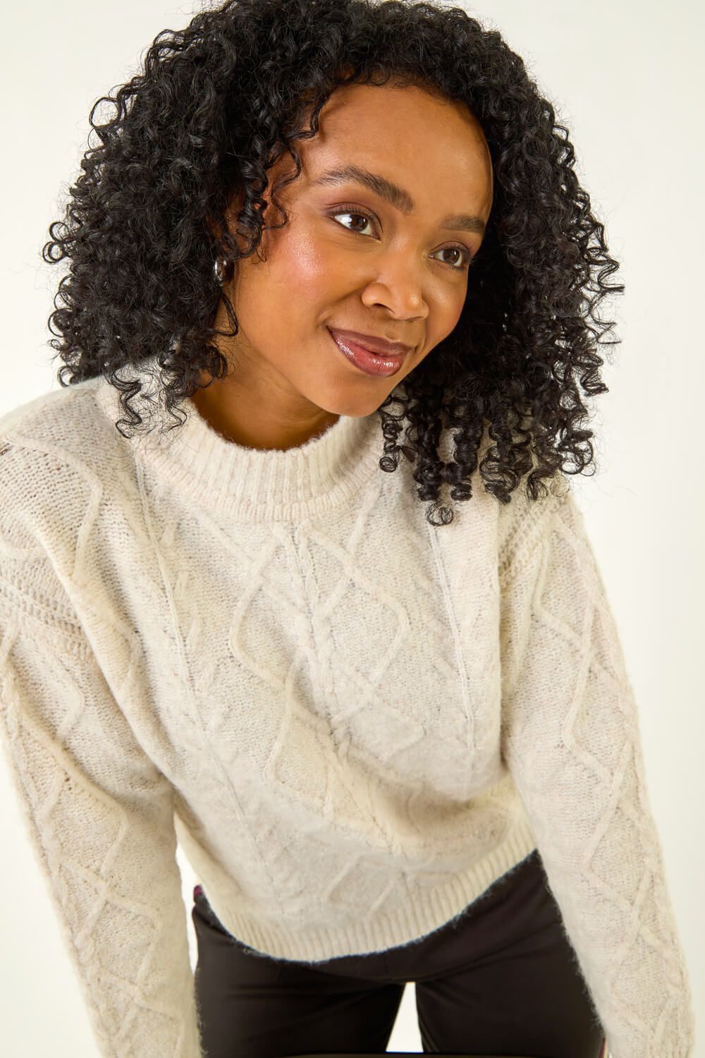 Roman Petite Cable Knit Jumper