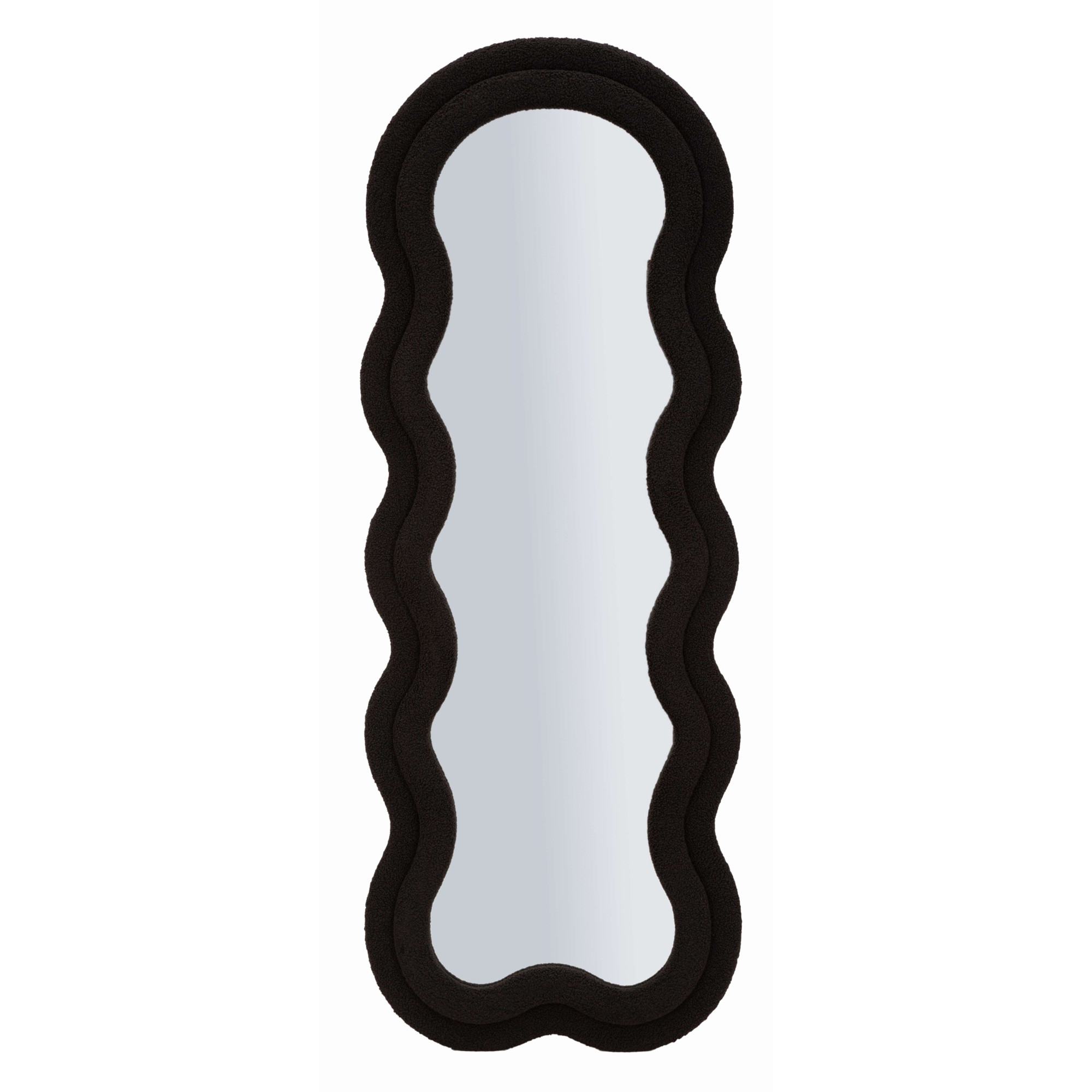 Lustro ścienne w materiałowej ramie TEDDY, 160 cm