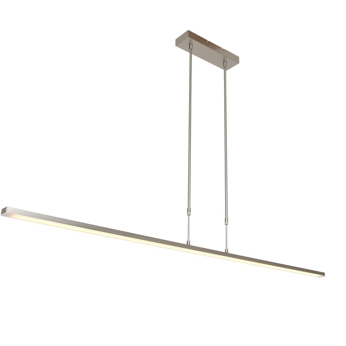 Steinhauer hanglamp Zelena - 3 lichts - 155x 117 cm - mat chroom