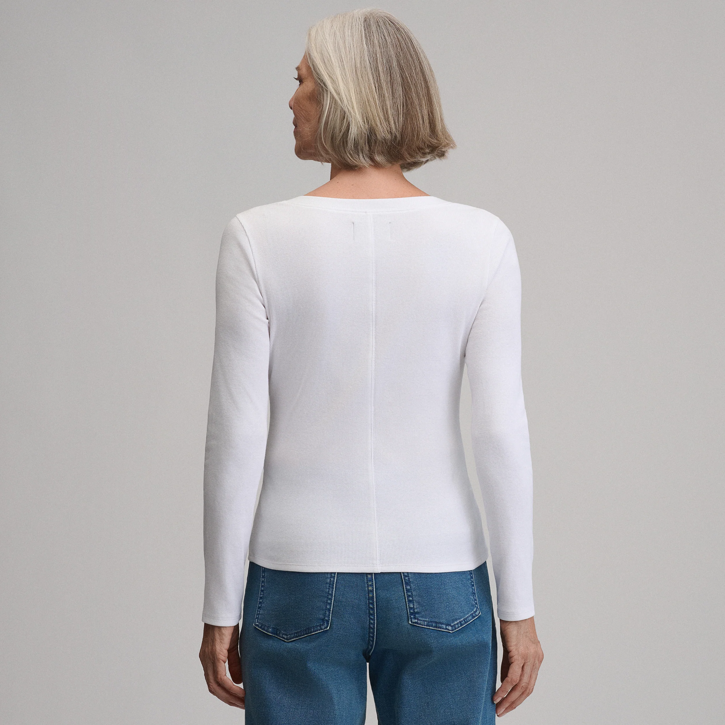 Women's Softline Rib Long-Sleeve Henley