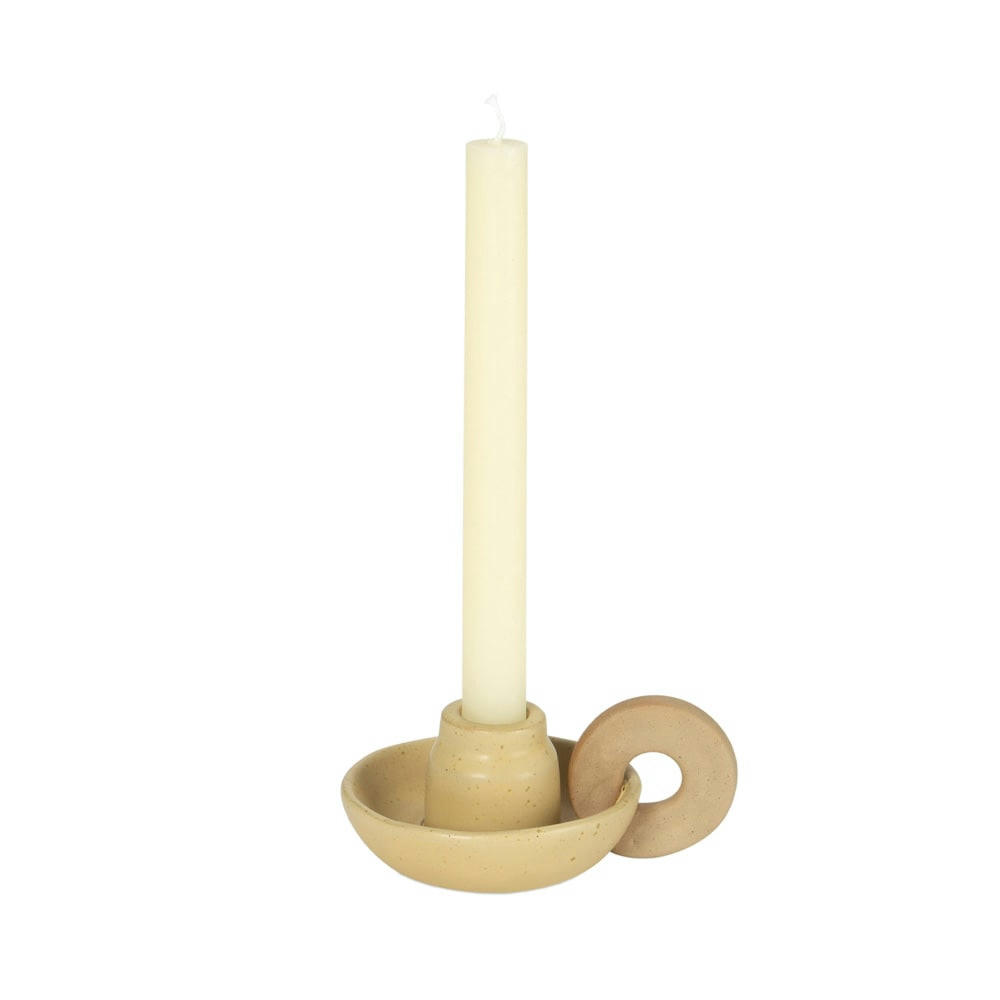 - chandelier céramique beige notte