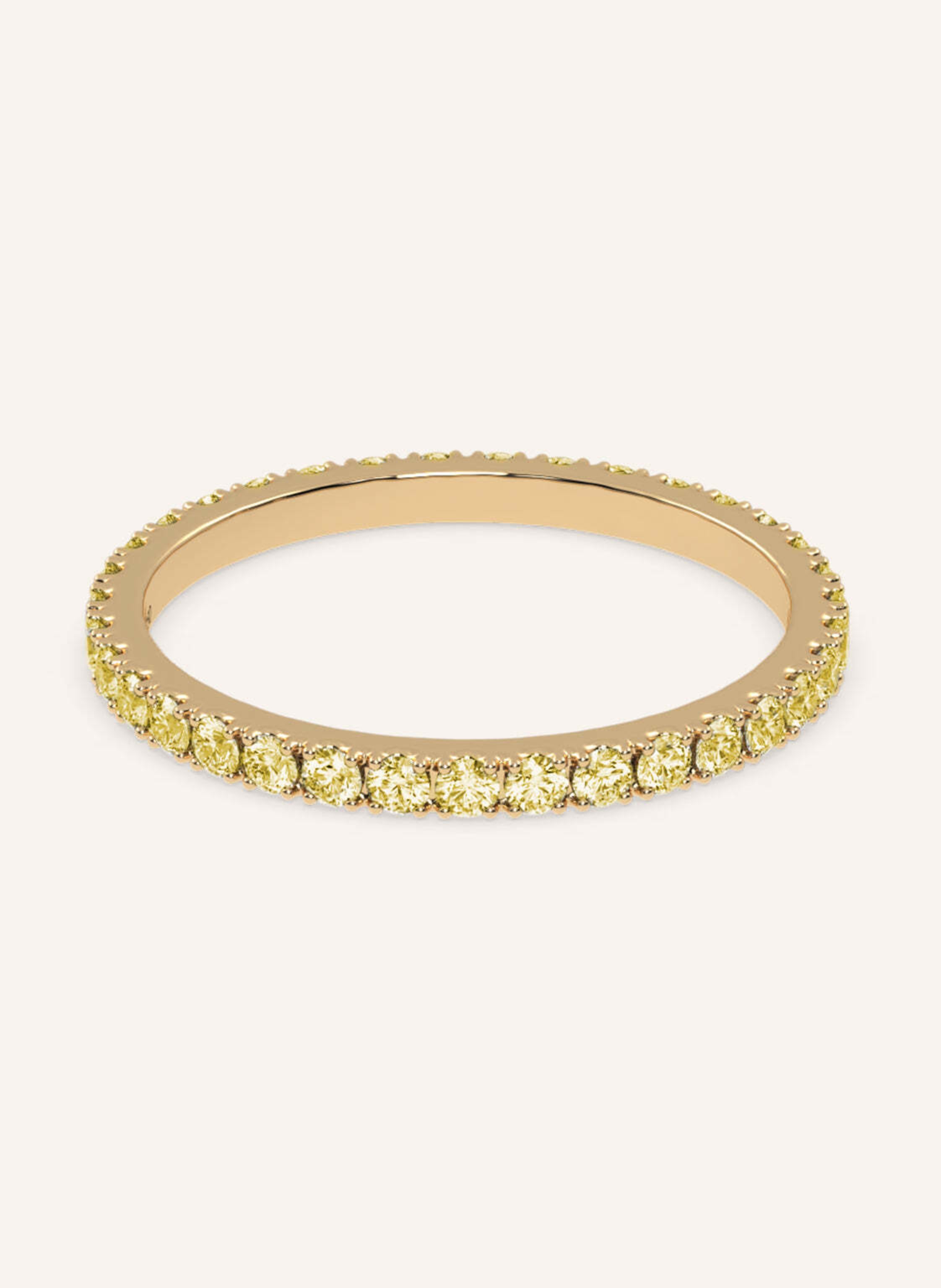 VEYNOU Ring MEMORY aus 18 Karat Gelbgold und 0,70ct. gelbe Lab-Grown Diamanten