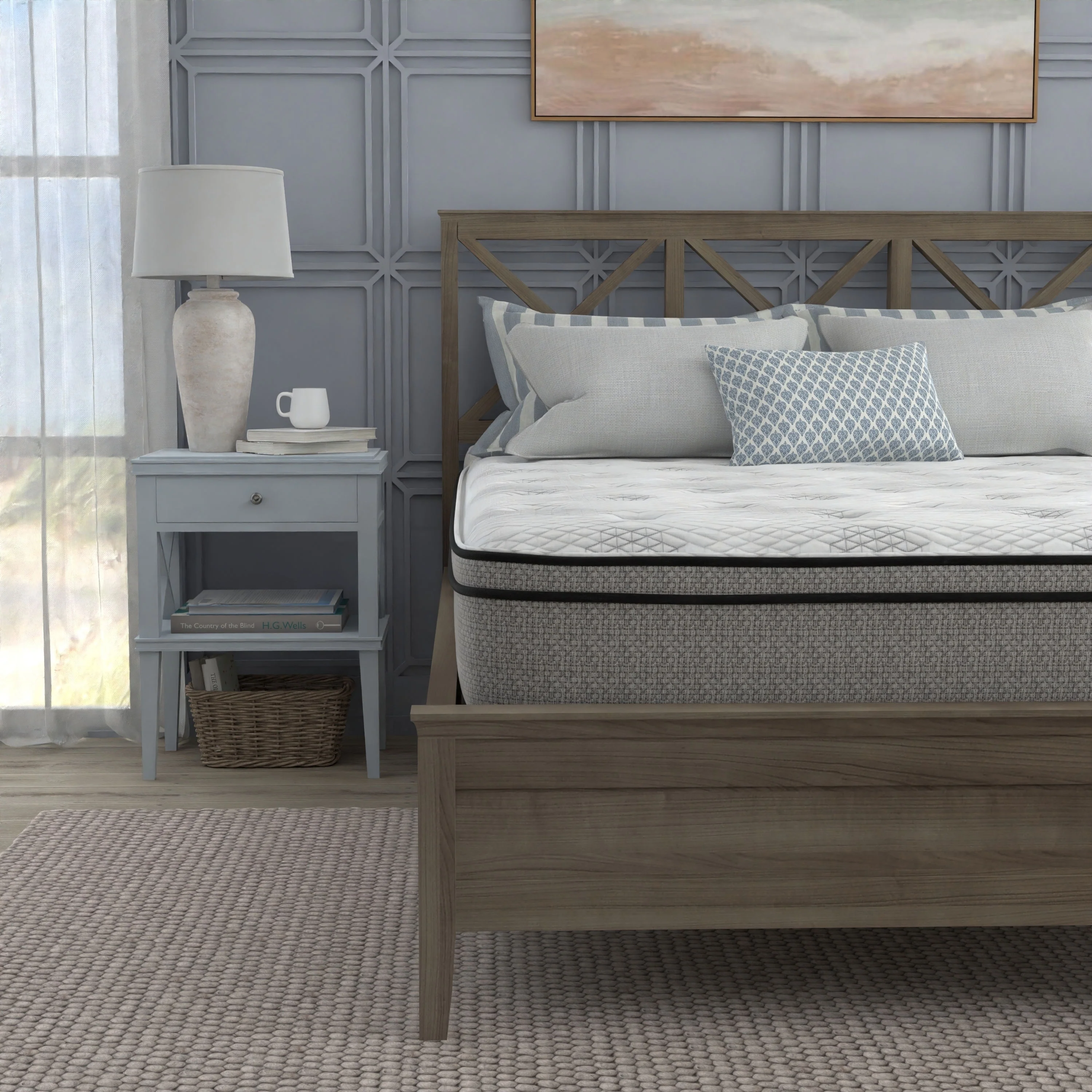 Sleep Inc. Sleep Solutions 12 Medium Hybrid Mattress