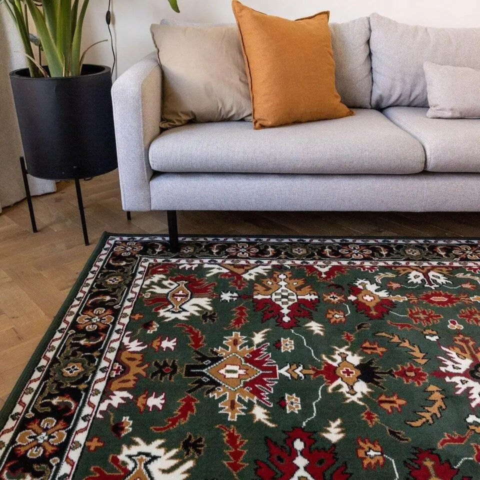 Interieur05 vintage Vloerkleed Funda Groen - 280 x 190 cm