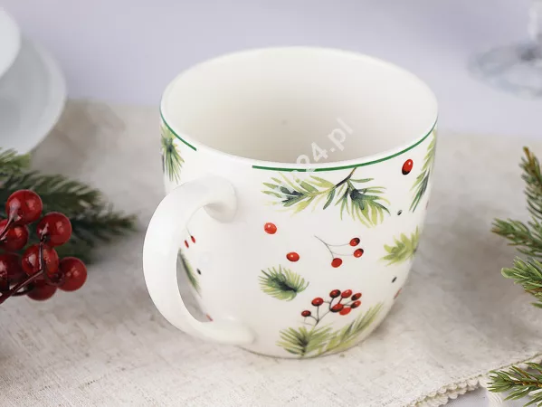 Kubek 0,46 lDuo - Christmas Leaves 15.CHLE.K46