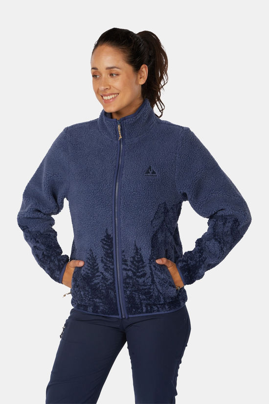 Ayacucho Striding Landscape Fleecevest Dames