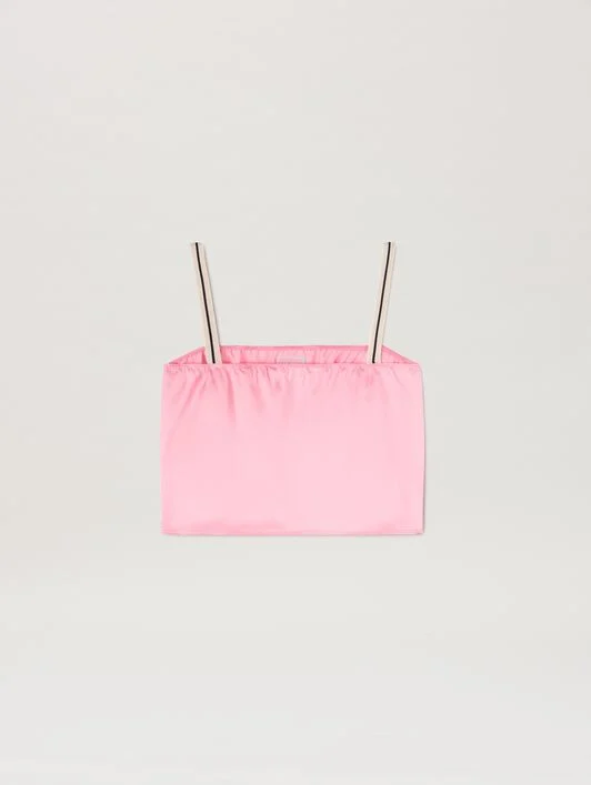 Track straps Satin Top