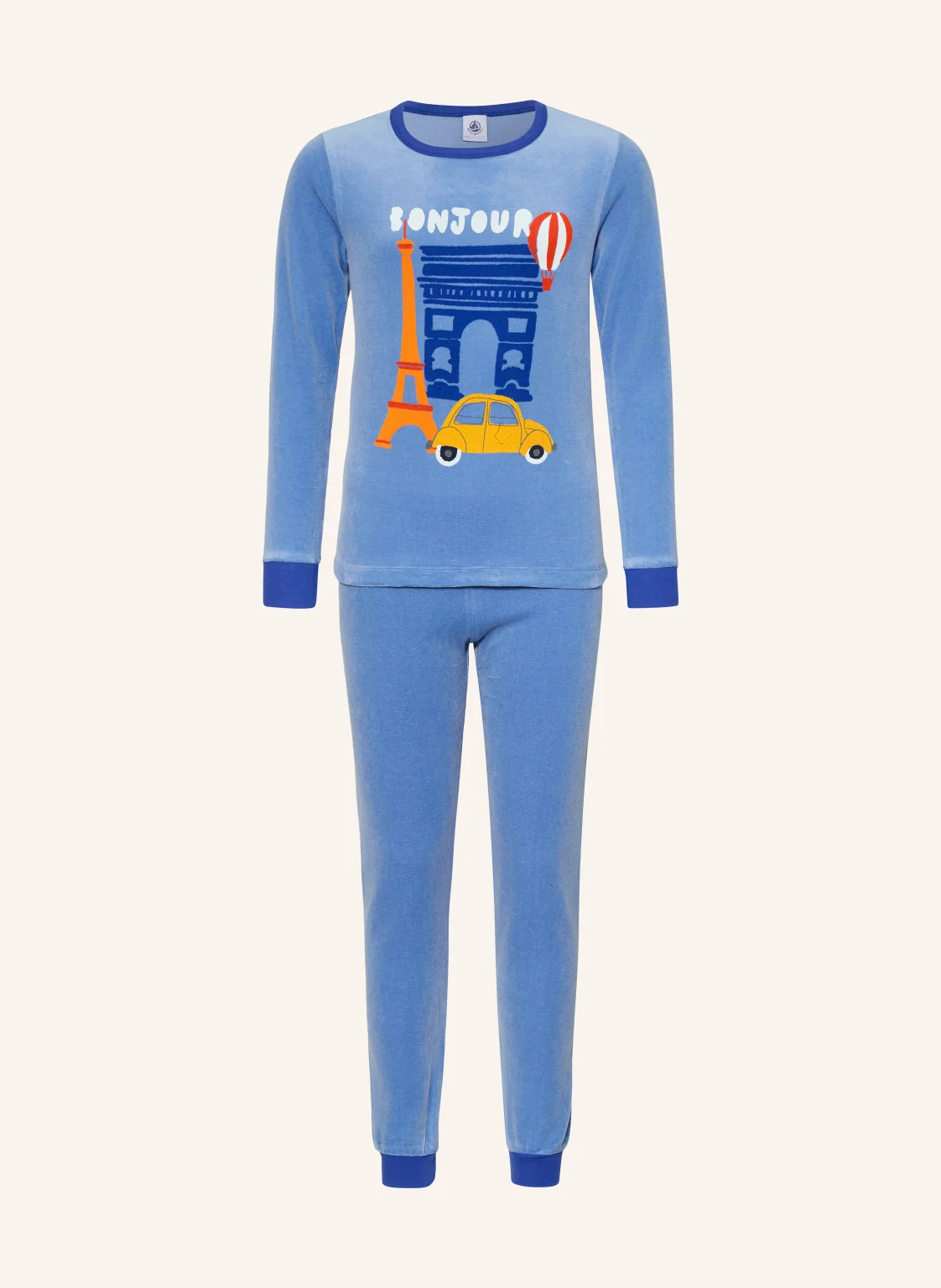 PETIT BATEAU Schlafanzug aus Nicki