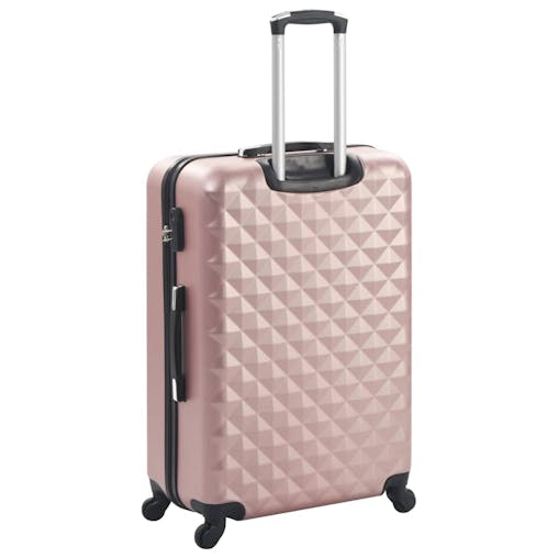 NNEVL Hardcase Trolley Set 3 pcs Rose Gold ABS