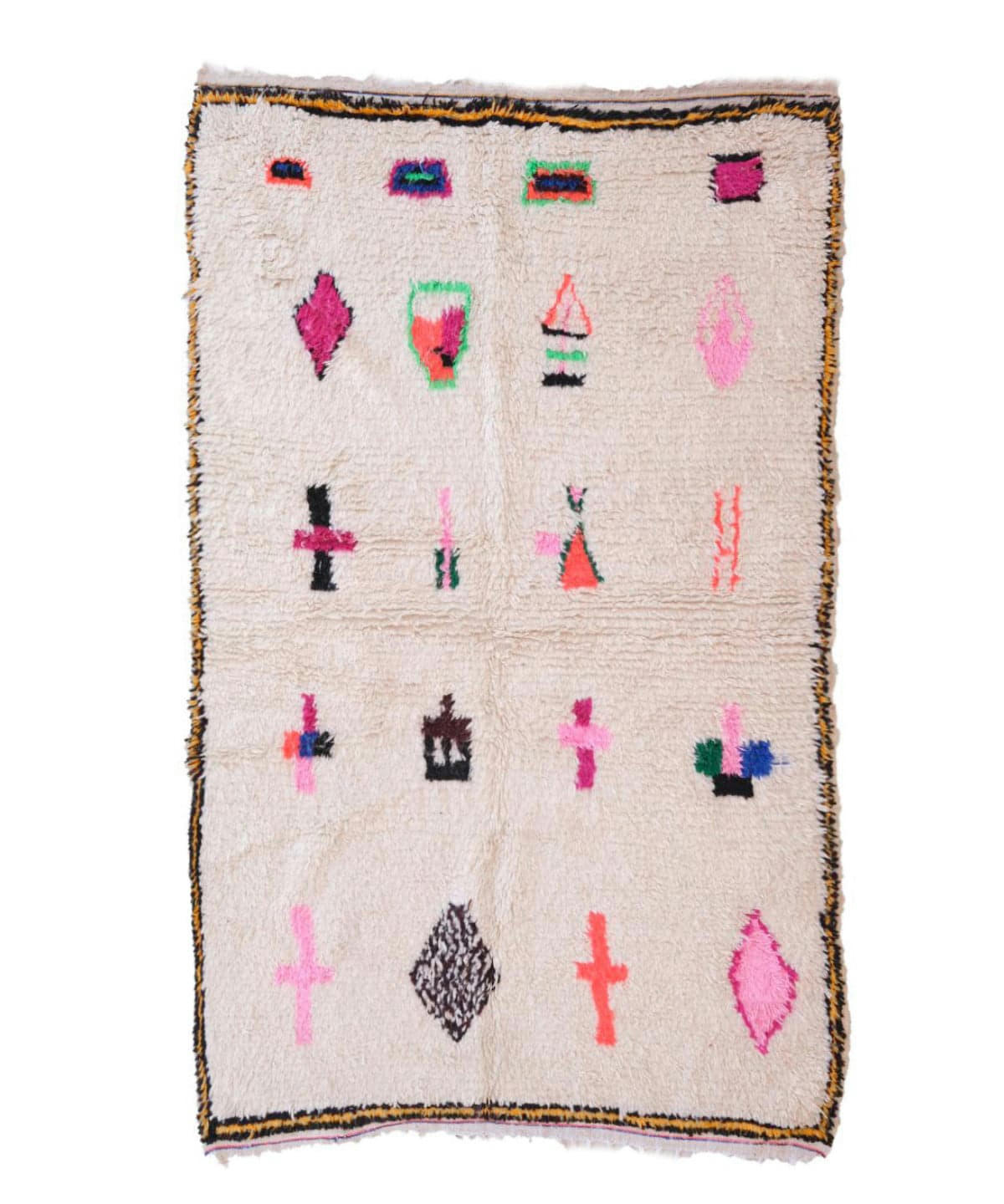 BERBERE - Tapis Berbere marocain pure laine 149x228