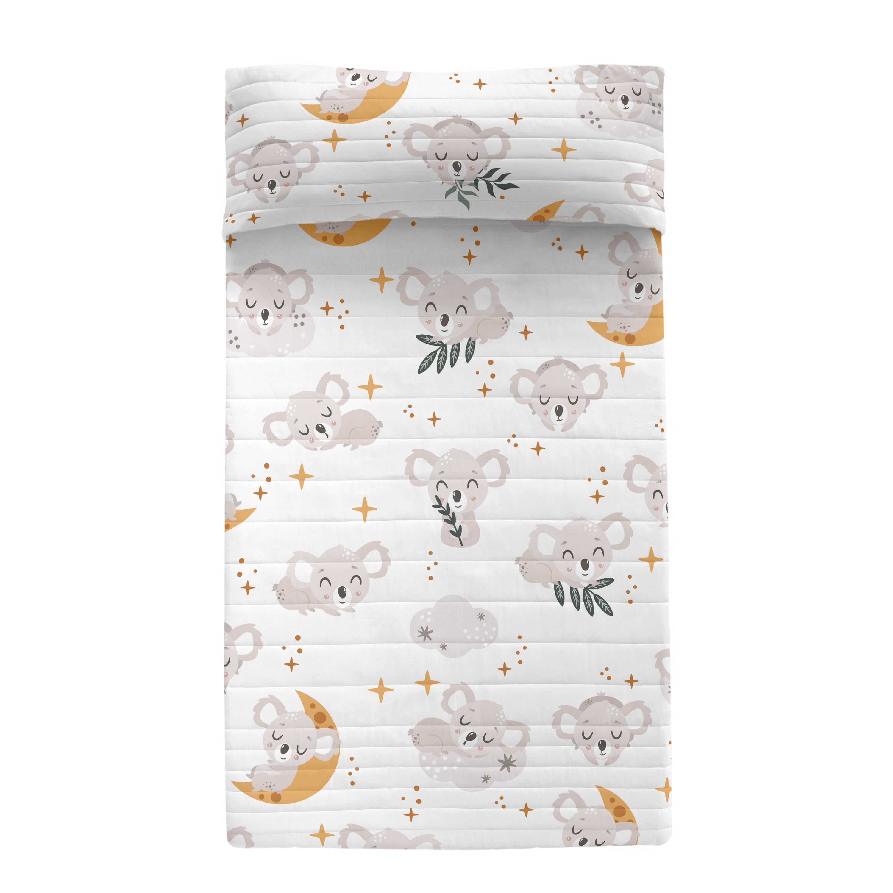 Baby koala Sprei Moshi Moshi, Veelkleurig, 100% Katoen (buitenkant) 10