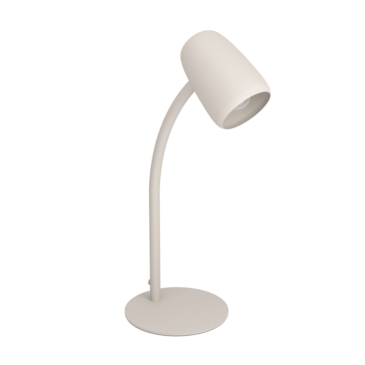 EGLO tafellamp Carlo - 46 cm - zandkleur