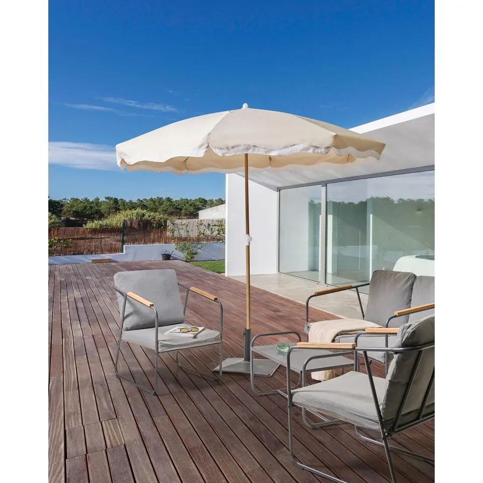 SESTRIERE - Tuinparasol - Beige - 232 cm - Polyester