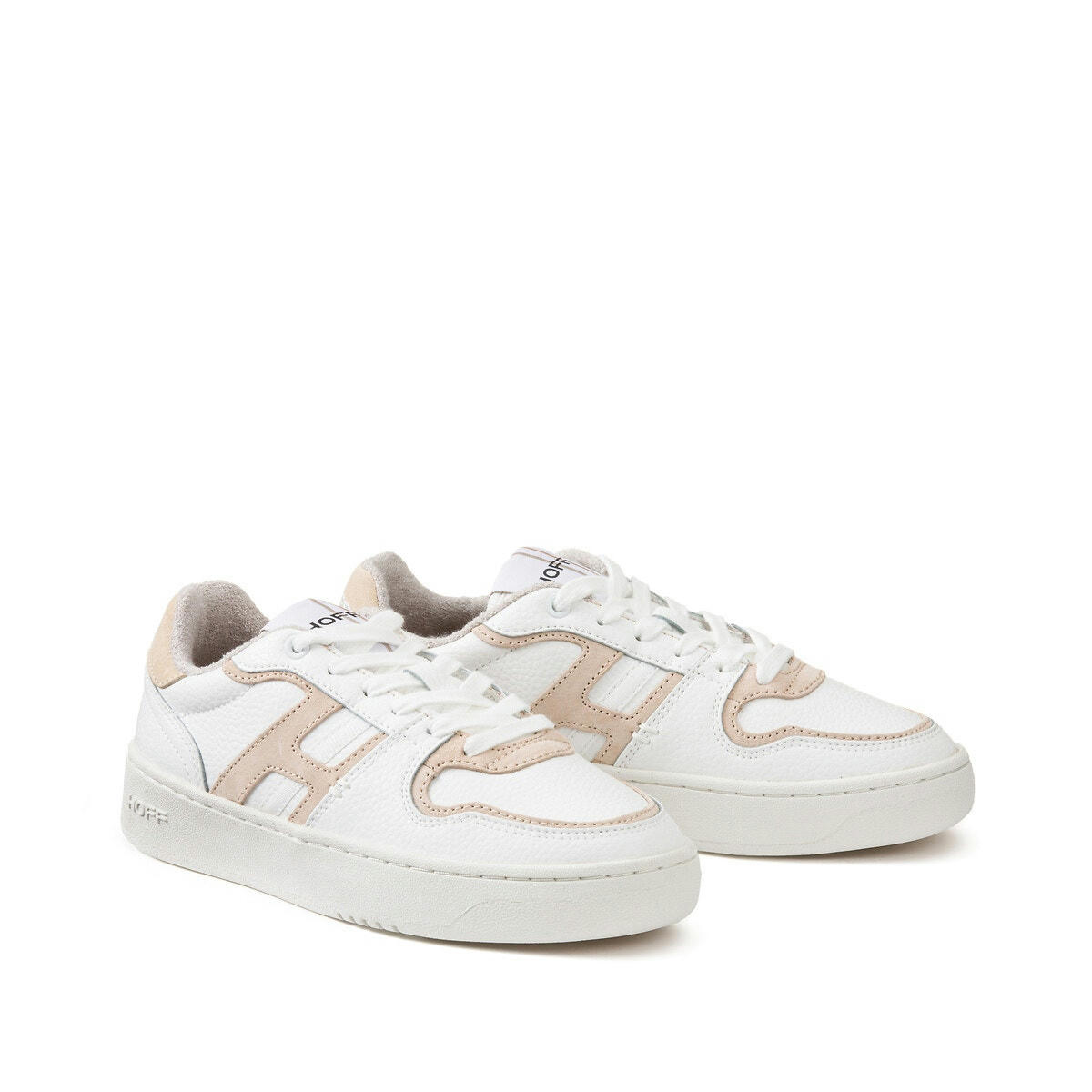 Baskets en cuir